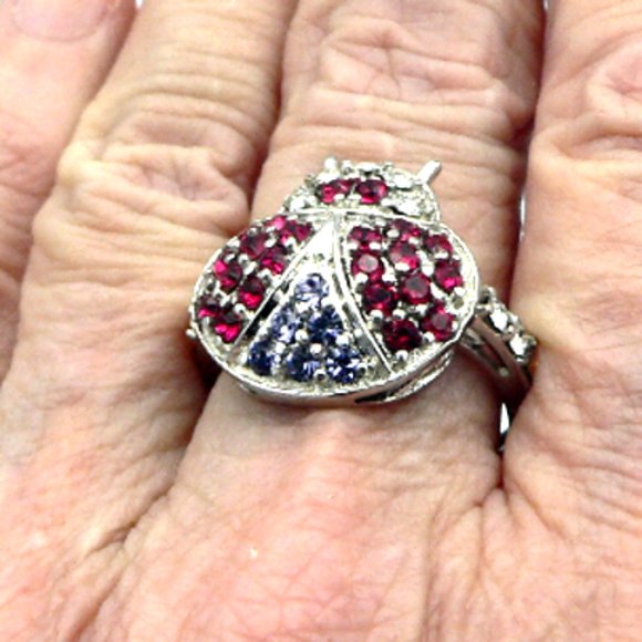 Sz 7 KARIS Collection Ladybug Ring NWOT - Picture 6 of 6